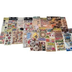 16 Scrapbooking Stickers Jolee's Boutique Studio 112 Packages plus 5 more NIP
